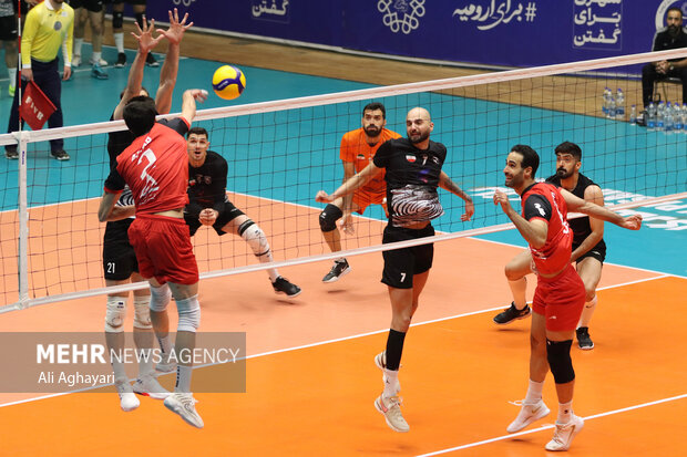 لیگ برتر والیبال شهرداری ارومیه مس رفسنجان