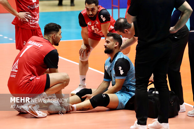 لیگ برتر والیبال شهرداری ارومیه مس رفسنجان