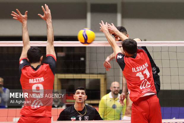 لیگ برتر والیبال شهرداری ارومیه مس رفسنجان