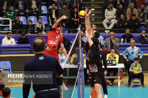 لیگ برتر والیبال شهرداری ارومیه مس رفسنجان