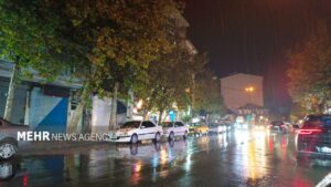 بارش شدید باران در آستارا