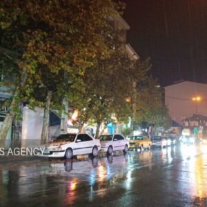 بارش شدید باران در آستارا