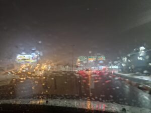 بارش شدید در باران جزیره کیش