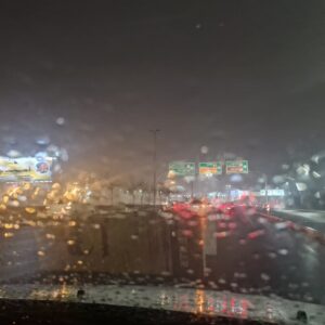 بارش شدید در باران جزیره کیش