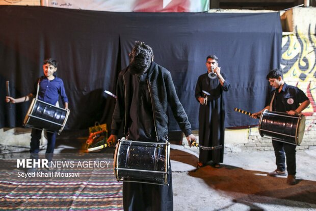 نمایش خیابانی شام شهادت حضرت ام البنین (س)