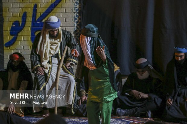 نمایش خیابانی شام شهادت حضرت ام البنین (س)