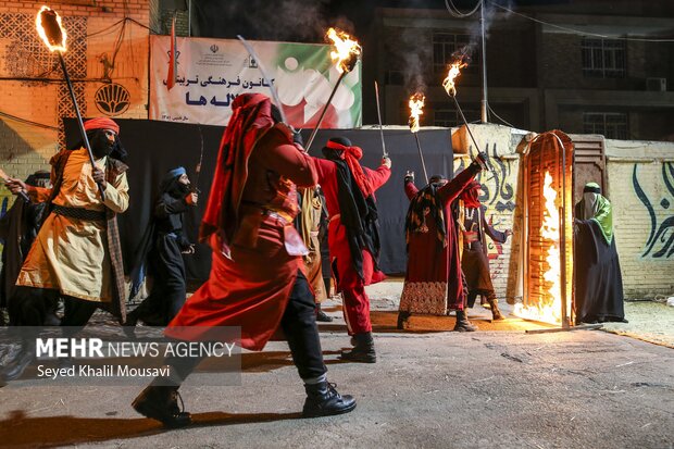 نمایش خیابانی شام شهادت حضرت ام البنین (س)