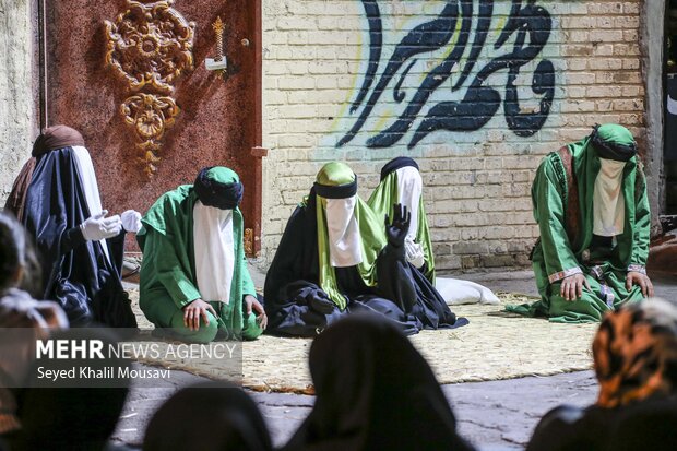 نمایش خیابانی شام شهادت حضرت ام البنین (س)