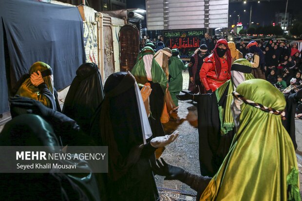 نمایش خیابانی شام شهادت حضرت ام البنین (س)