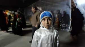 صدای ماندگار دختر کوچک شاهرودی در مراسم وداع با شهید گمنام