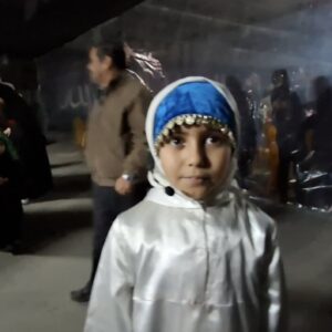 صدای ماندگار دختر کوچک شاهرودی در مراسم وداع با شهید گمنام