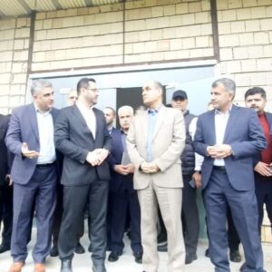 بازدید استاندار گیلان از پروژه ۵ هکتاری مرکز اطفای حریق تالش