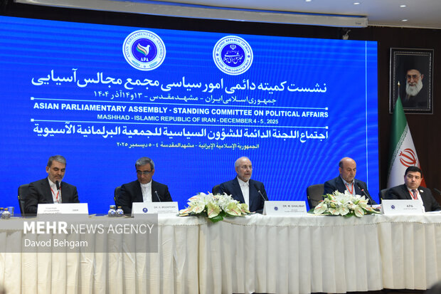 نشست کمیته دایمی امور سیاسی مجمع مجالس اسیا