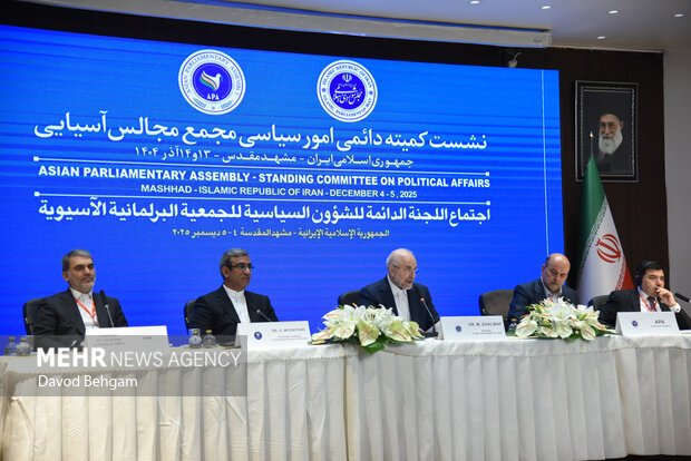 نشست کمیته دایمی امور سیاسی مجمع مجالس اسیا