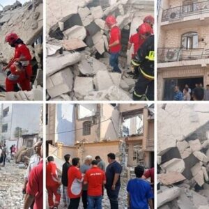 انفجار ساختمان مسکونی در بوشهر؛ ۶ نفر مصدوم شدند