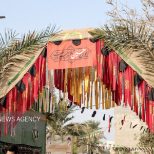 تدفین شهید گمنام در پردیس شهید بهشتی بندرعباس