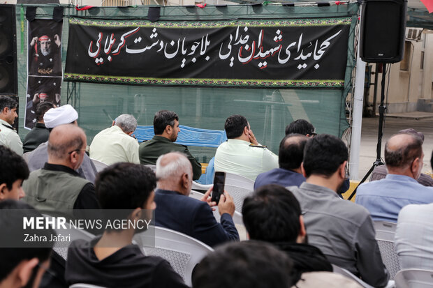 تشییع و تدفین شهید گمنام در دانشگاه فرهنگیان پردیس شهید بهشتی بندرعباس