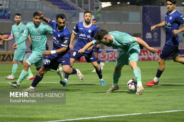 لیگ برتر فوتبال ایران گل گهر سیرجان و پیکان تهران