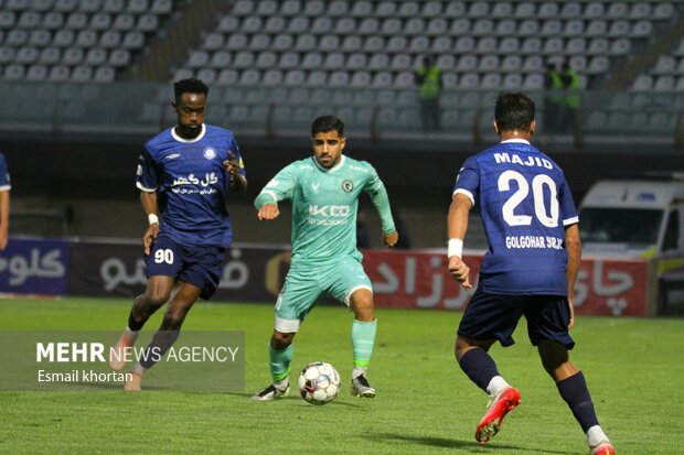 لیگ برتر فوتبال ایران گل گهر سیرجان و پیکان تهران