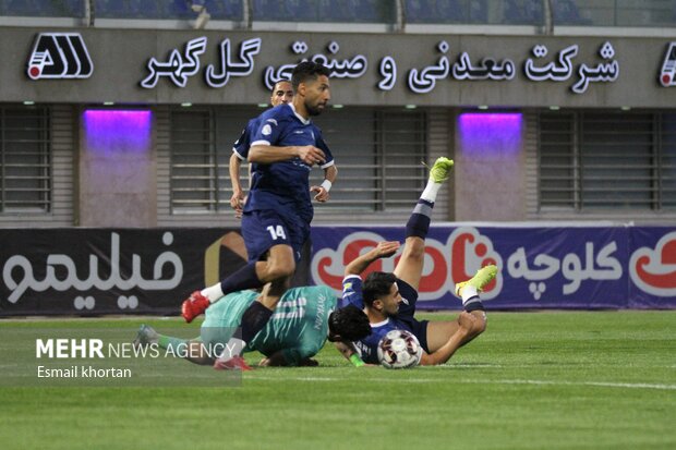 لیگ برتر فوتبال ایران گل گهر سیرجان و پیکان تهران