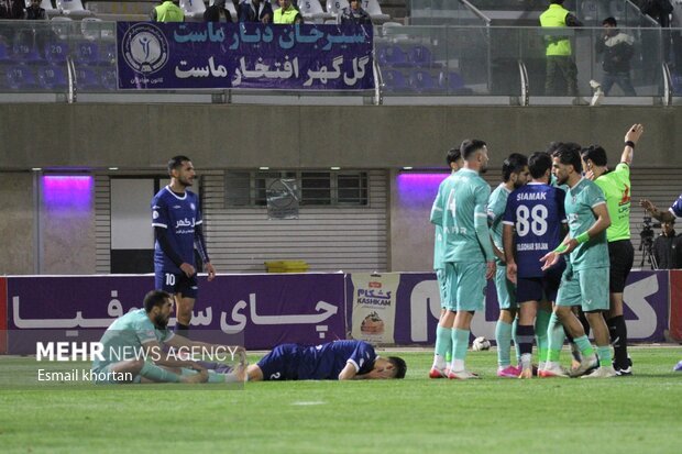 لیگ برتر فوتبال ایران گل گهر سیرجان و پیکان تهران