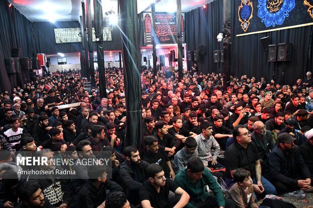 مراسم عزاداری شهادت حضرت ام بنین (س) در بیرجند