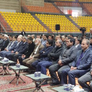 افتتاح سالن ورزشی ۶۵۰۰ نفری شهید رئیسی در مشهد