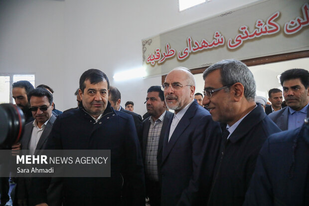 افتتاح خانه کشتی و ورزشگاه  در شاندیز و طرقبه