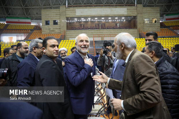 افتتاح خانه کشتی و ورزشگاه  در شاندیز و طرقبه