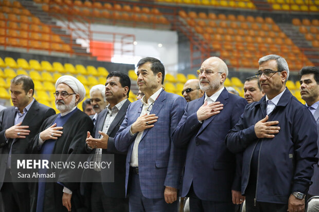 افتتاح خانه کشتی و ورزشگاه  در شاندیز و طرقبه