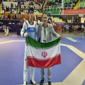 رادین زینالی چهارمین طلایی ایران در کنیا