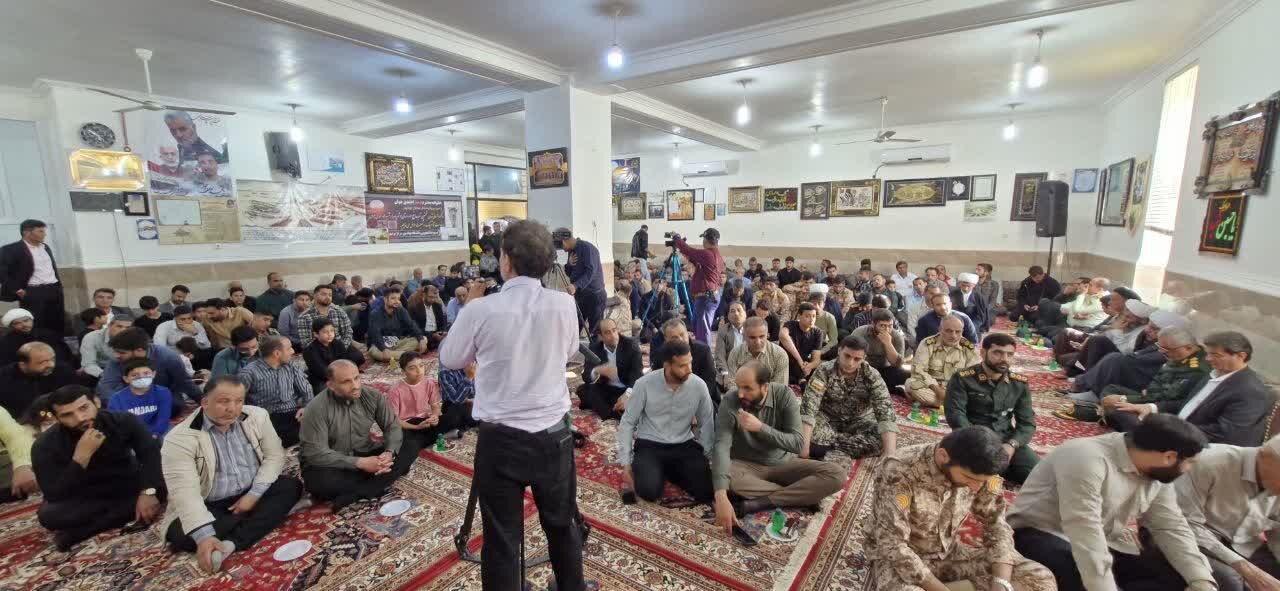 دهمین سالگرد شهید محمد احمدی‌جوان در تنگستان برگزار شد