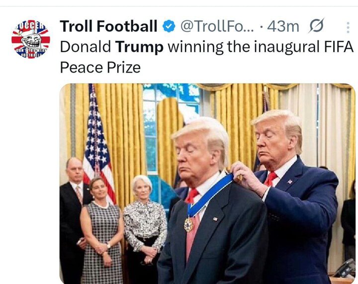 فراتر از طنز؛ واکنش کاربران انگلیسیزبان به اهدای «جایزه صلح» به ترامپ