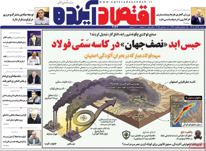 روزنامه‌های اقتصادی 15آذر 1404