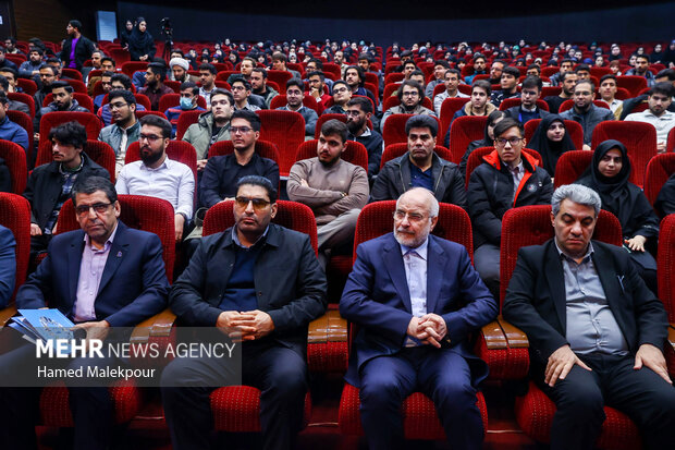 مراسم بزرگداشت روز دانشجو در دانشگاه فردوسی مشهد با حضور رئیس مجلس