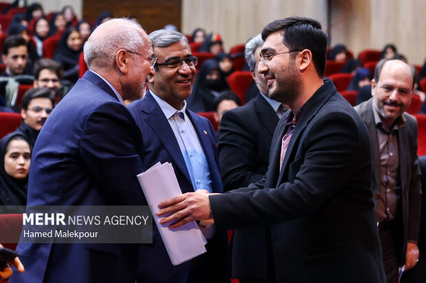 مراسم بزرگداشت روز دانشجو در دانشگاه فردوسی مشهد با حضور رئیس مجلس