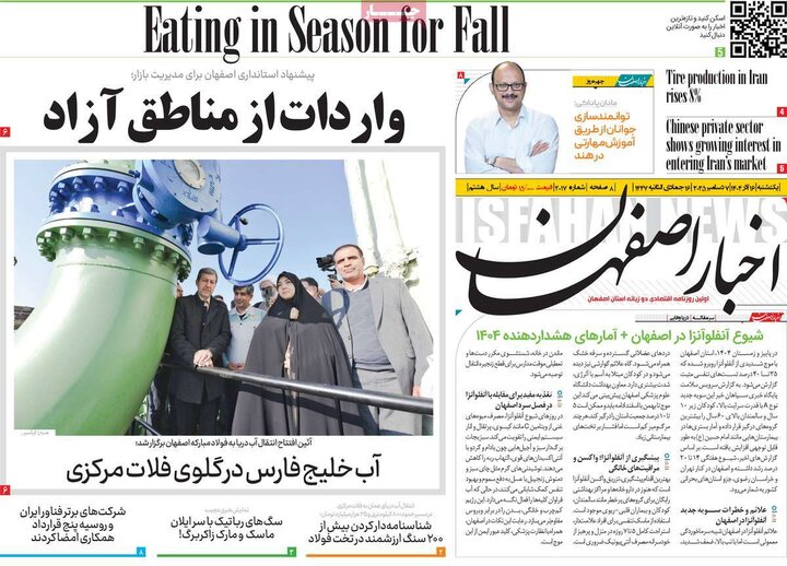 روزنامه‌های اصفهان