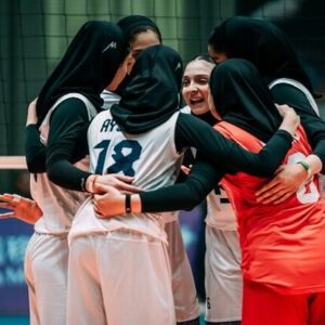برتری تیم والیبال دختران دانش‌آموز ایران برابر بلغارستان