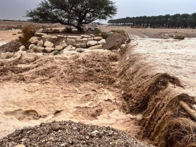 سیل در اراضی اشغالی ایلات را فلج کرد