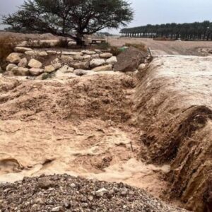 سیل در اراضی اشغالی ایلات را فلج کرد