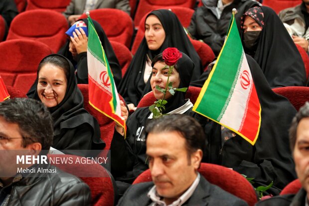 سخنرانی رئیس قوه قضائیه در جمع دانشجویان استان زنجان