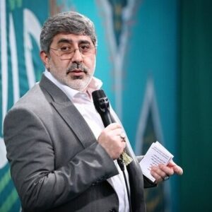 مدیحه سرایی محمدرضا طاهری در حسینیه چهارده معصوم(ع)