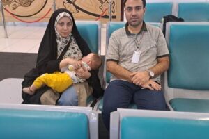 استقبال زوج‌های دانشجو از سفر عمره