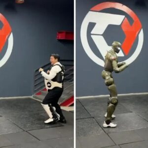 شرکت چینی قابلیت های روبات انسان نما را اثبات کرد