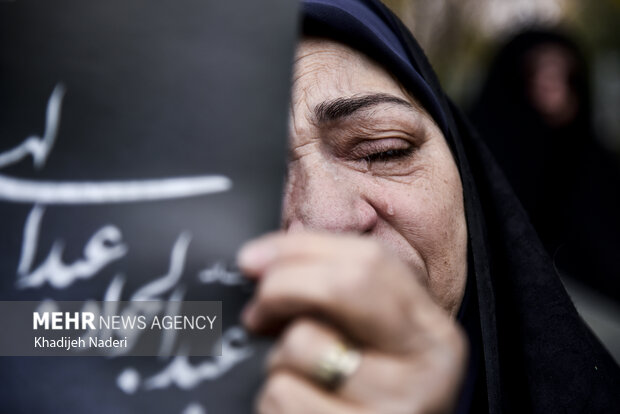 تشییع و خاکسپاری  پیکر مطهر آیت‌الله عبداللهی در اصفهان