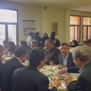 اقدام عجیب همراهان مهاجرانی؛ حضور در سلف ناهار خواهران