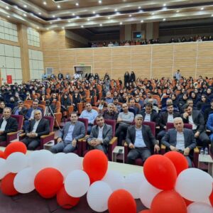 مراسم جشن روز دانشجو در گناوه برگزار شد