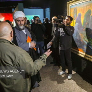 نمایشگاه آثار نقاشی عبدالحمید قدیریان با عنوان نقل «نور آمد»
