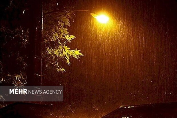 باران پاییزی تهران را خنک کرد