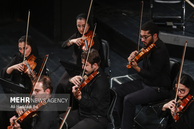 کنسرت ارکستر موسیقی ملی ایران